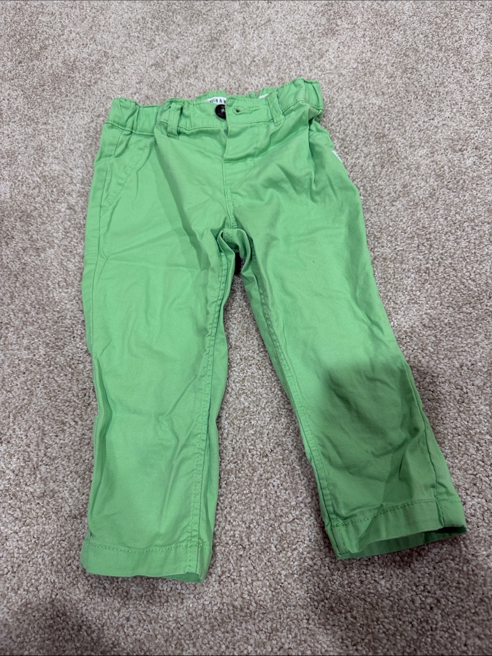 H&M Bright Green Kids Chino Pants